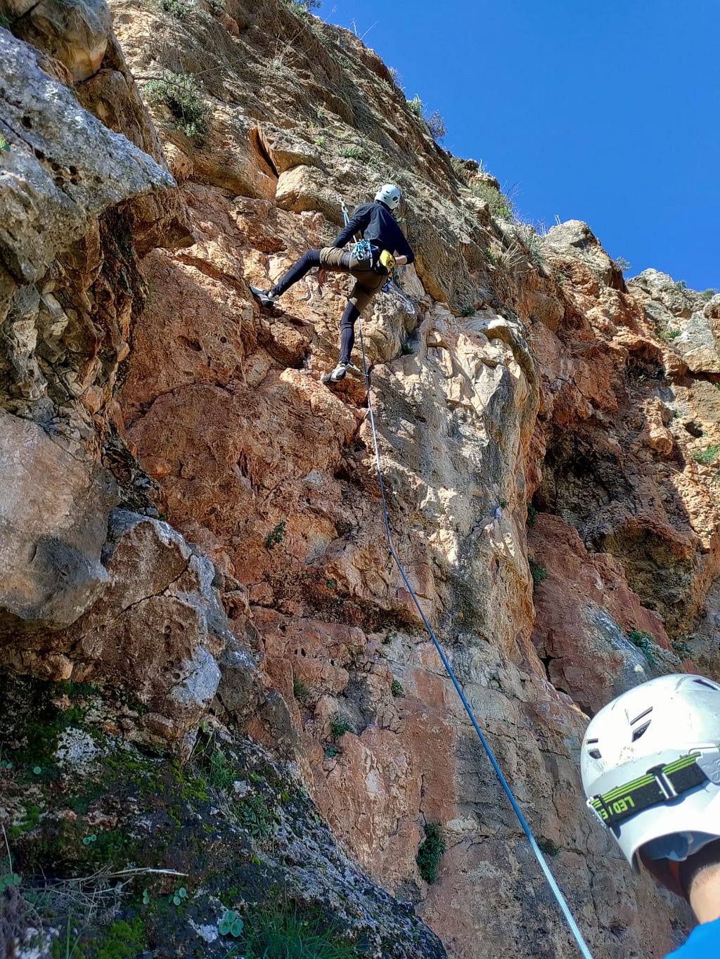 Climbing & Struggling Outdoors